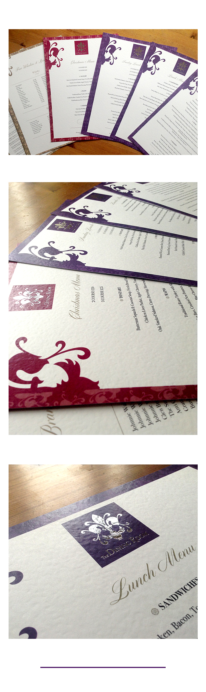 Dining Room Sherborne - Graphic Design Sherborne